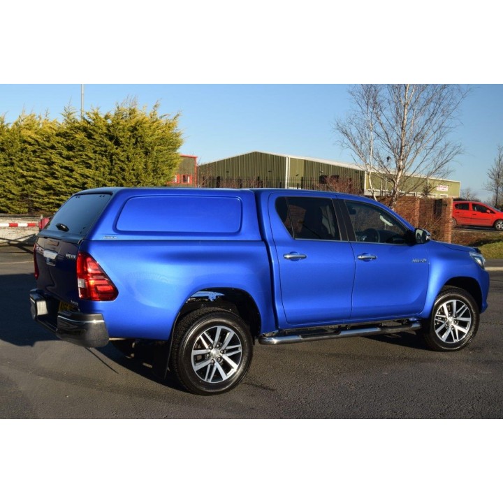 Hardtop Bed Cover, Aeroklas Commercial, Toyota Hilux Double Cab 2020 - 2026 - EDK.ro