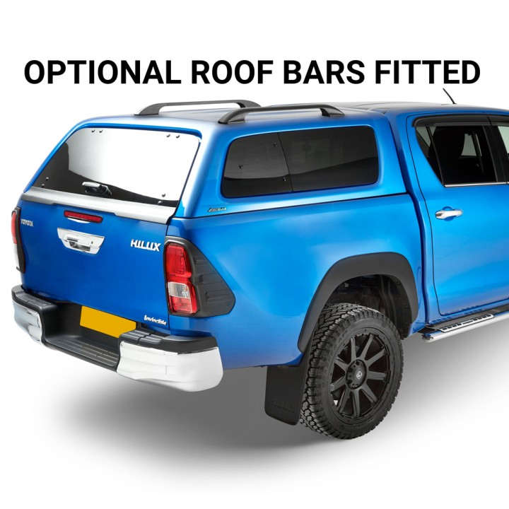 Hardtop Bed Cover, Aeroklas Leisure, Toyota Hilux Double Cab 2020 - 2026 - EDK.ro