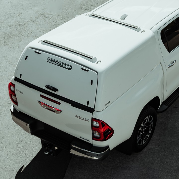 Hardtop Bed Cover, ProTop Tradesman, Toyota Hilux Double Cab 2020 - 2026 - EDK.ro