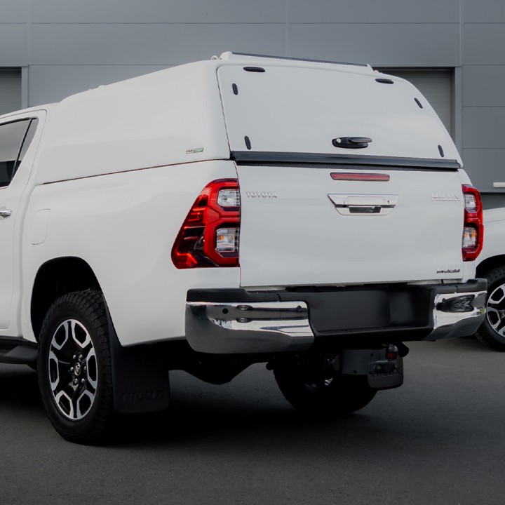 Hardtop Bed Cover, ProTop Tradesman, Toyota Hilux Double Cab 2020 - 2026 - EDK.ro