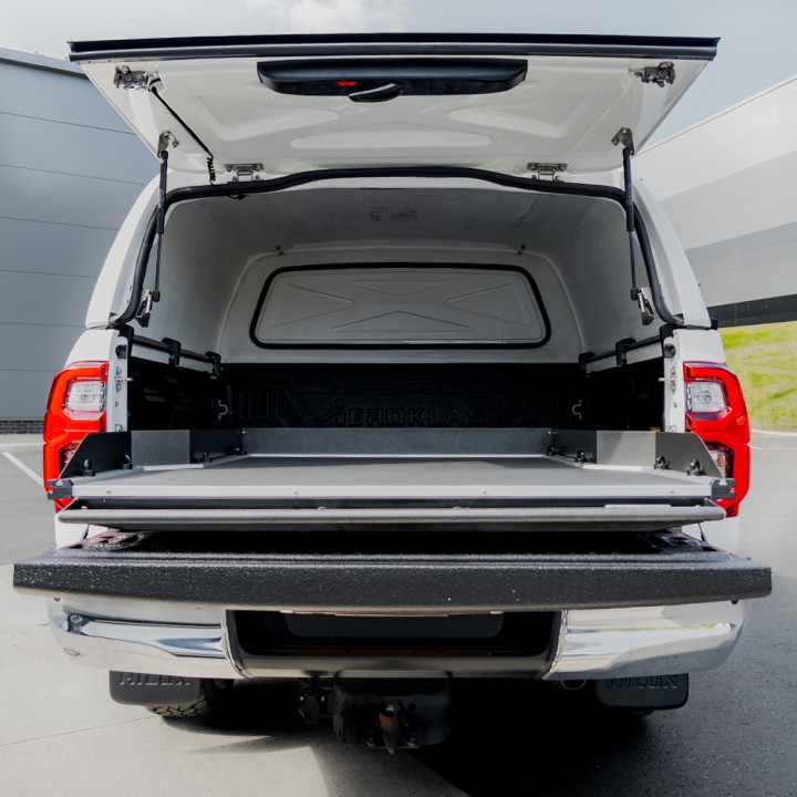 Hardtop Bed Cover, ProTop Tradesman, Toyota Hilux Double Cab 2020 - 2026 - EDK.ro