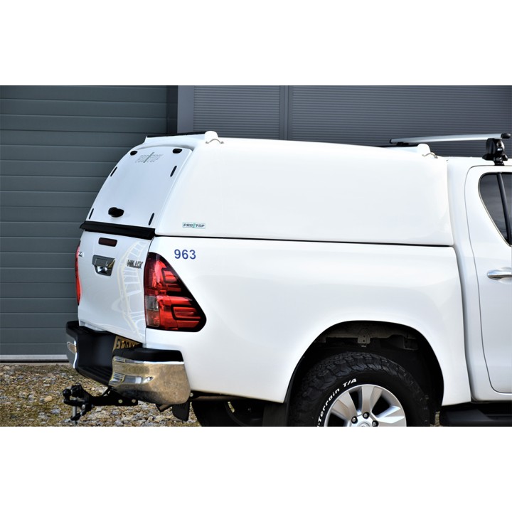Hardtop Bed Cover, ProTop Tradesman, Toyota Hilux Double Cab 2020 - 2026 - EDK.ro