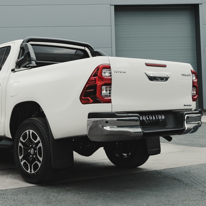 Stainless Steel Rollbar, Keko, Black Color, Toyota Hilux Double Cab 2020 - 2026 - EDK.ro