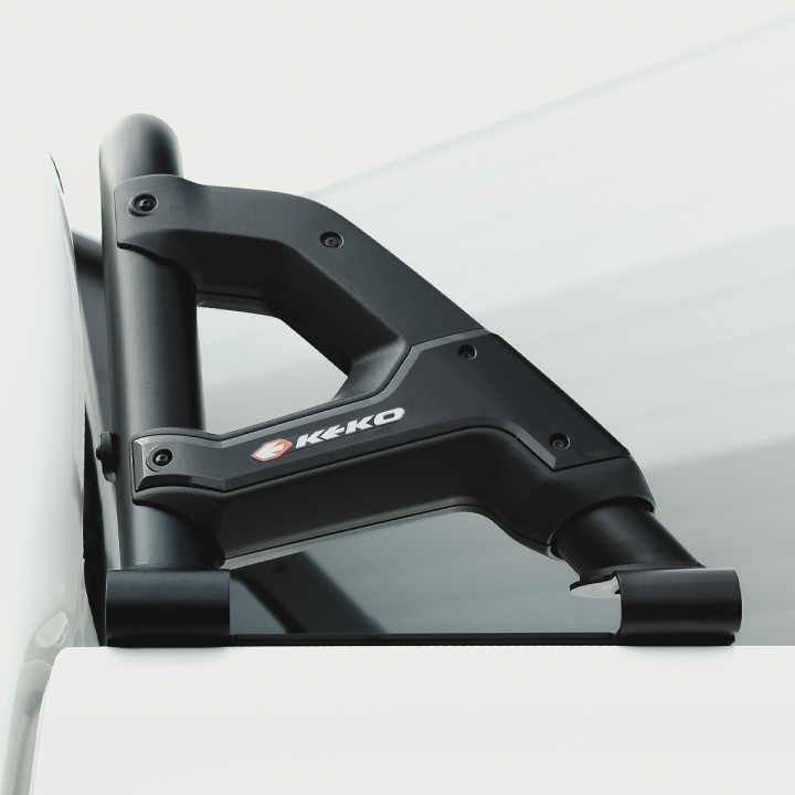 Rollbar Inox, Keko, Culoare Negru, Toyota Hilux Cabină Dublă 2020 - 2026 - EDK.ro