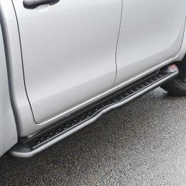Side Steps, Predator, Toyota Hilux Double Cab 2020 - 2026 - EDK.ro