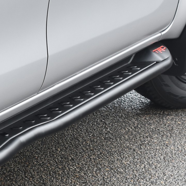 Side Steps, Predator, Toyota Hilux Double Cab 2020 - 2026 - EDK.ro