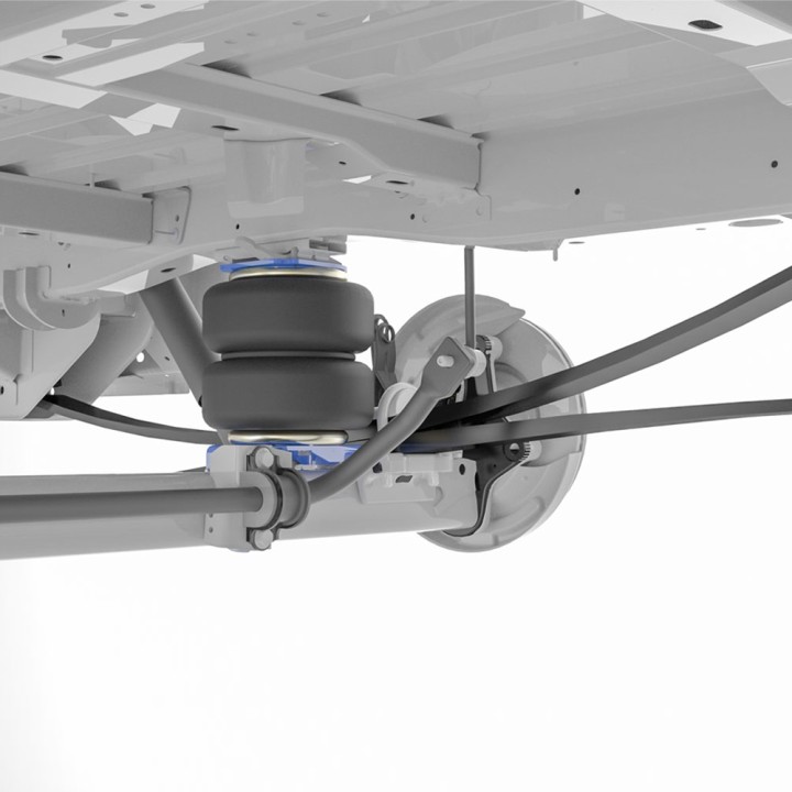 Semi Air Comfort Suspension, VB Air, Toyota Hilux Double Cab 2020 - 2026 - EDK.ro