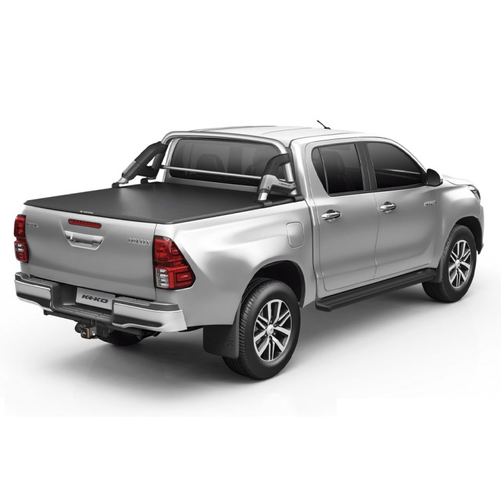 Soft Top Tonneau Bed Cover, Keko Soft, Toyota Hilux Double Cab 2020 - 2026 - EDK.ro