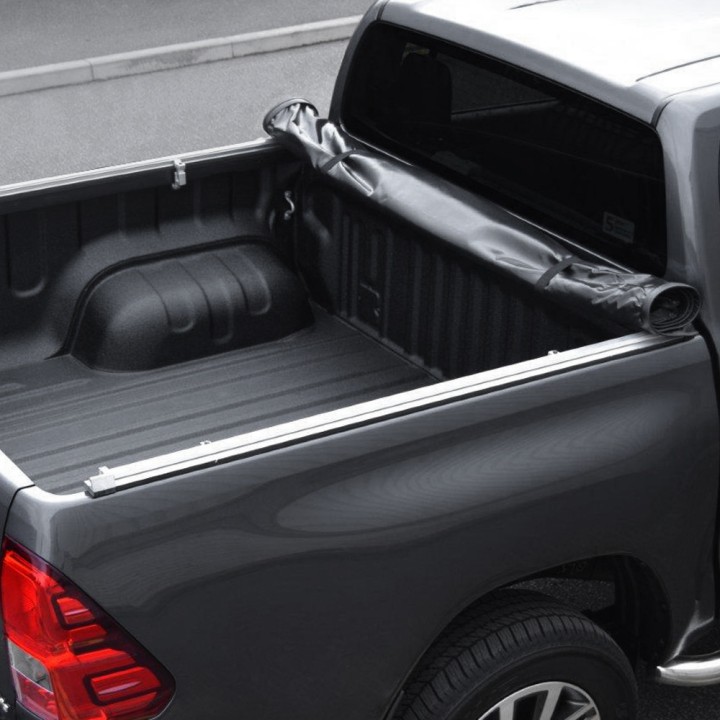 Soft Top Tonneau Bed Cover, Keko Soft, Toyota Hilux Double Cab 2020 - 2026 - EDK.ro