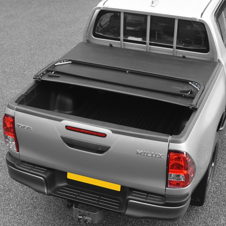 Soft Top Tonneau Bed Cover, Trux Tri-Fold, Toyota Hilux Double Cab 2020 - 2026 - EDK.ro