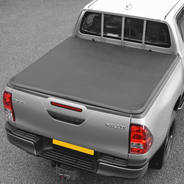 Soft Top Tonneau Bed Cover, Trux Tri-Fold, Toyota Hilux Double Cab 2020 - 2026 - EDK.ro