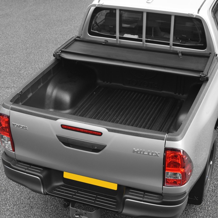 Soft Top Tonneau Bed Cover, Trux Tri-Fold, Toyota Hilux Double Cab 2020 - 2026 - EDK.ro