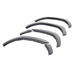 Fender Flares, Trux GT Style in Matt Black with Detail, Color Gloss Black, Toyota Hilux Double Cab 2021 - Present - EDK.ro