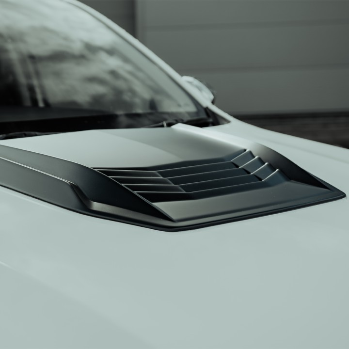 Priză de Aer Capotă, Trux Mic, Culoare Negru Mat, Toyota Hilux 2021 - Prezent - EDK.ro