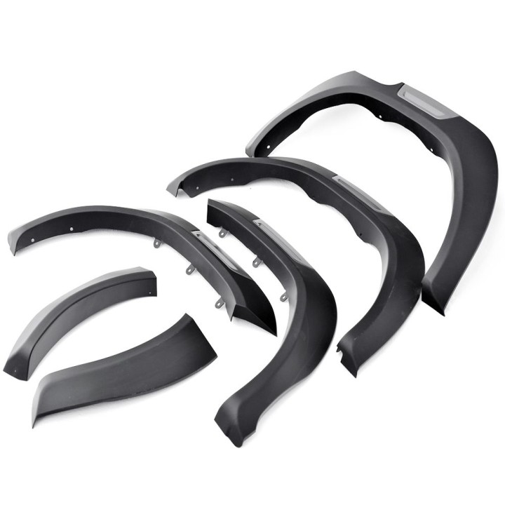 Extensie, Predator Wheel Arch Kit Mare, Culoare Bicolor, Toyota Hilux Cabină Extra 2020 - 2026 - EDK.ro