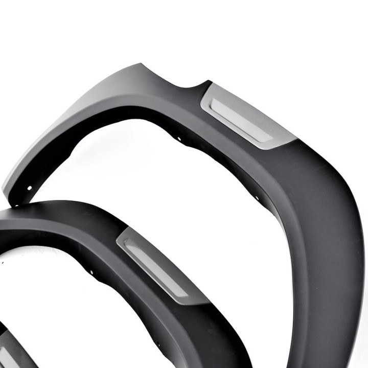 Extensie, Predator Wheel Arch Kit Mare, Culoare Bicolor, Toyota Hilux Cabină Extra 2020 - 2026 - EDK.ro