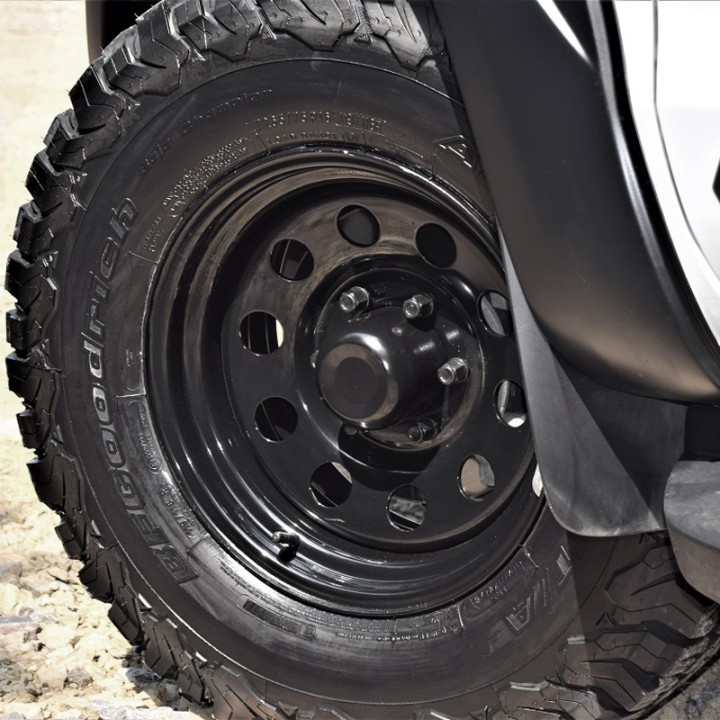 Steel Wheel, Trux Modular Steel Wheel, 16x8.0, ET 0, 6x139, Black - EDK.ro