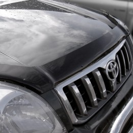 Deflector Capotă, Trux Land Cruiser Prado, Culoare Fumuriu Închis, Toyota Land Cruiser 120 2002 - 2009 - EDK.ro