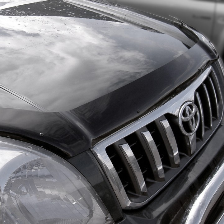 Deflector Capotă, Trux Land Cruiser Prado, Culoare Fumuriu Închis, Toyota Land Cruiser 120 2002 - 2009 - EDK.ro