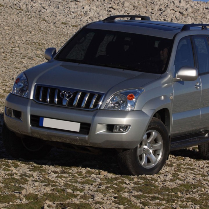 Bonnet Protector, Trux Land Cruiser Prado, Color Dark Smoke, Toyota Land Cruiser 120 2002 - 2009 - EDK.ro