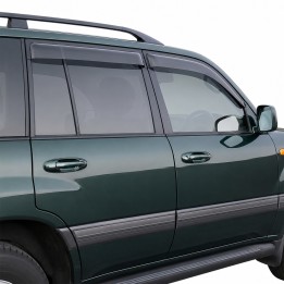 Set 4 Paravânturi, Trux, Culoare Fumuriu Închis, Toyota Land Cruiser 1998 - 2007 - EDK.ro