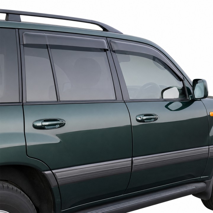 Set 4 Paravânturi, Trux, Culoare Fumuriu Închis, Toyota Land Cruiser 1998 - 2007 - EDK.ro