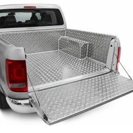 Over Rail Bed Liner, Samson Chequer, Volkswagen Amarok Double Cab 2010 - 2020 - EDK.ro