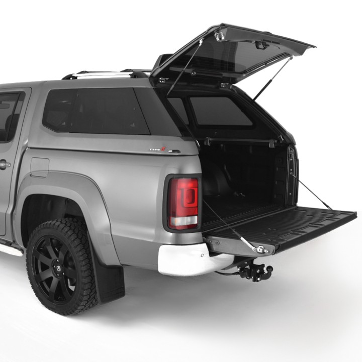 Hardtop Bed Cover, Alpha Type-E, Volkswagen Amarok Double Cab 2010 - 2020 - EDK.ro
