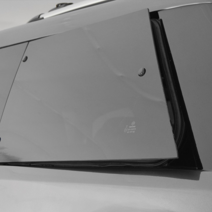 Hardtop Bed Cover, Alpha Type-E, Volkswagen Amarok Double Cab 2010 - 2020 - EDK.ro