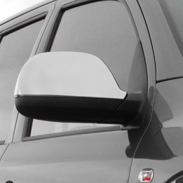 Capace Oglinzi, Trux Lustruită Oțel, Culoare Inox, Volkswagen Amarok Cabină Dublă 2010 - 2020 - EDK.ro