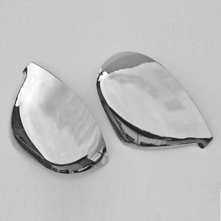 Capace Oglinzi, Trux Lustruită Oțel, Culoare Inox, Volkswagen Amarok Cabină Dublă 2010 - 2020 - EDK.ro