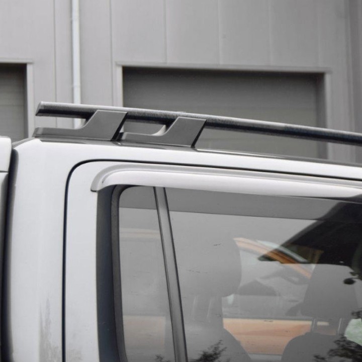 Roof Bars, Trux X-Treme Alloy, Color Black, Volkswagen Amarok Double Cab 2010 - 2020 - EDK.ro