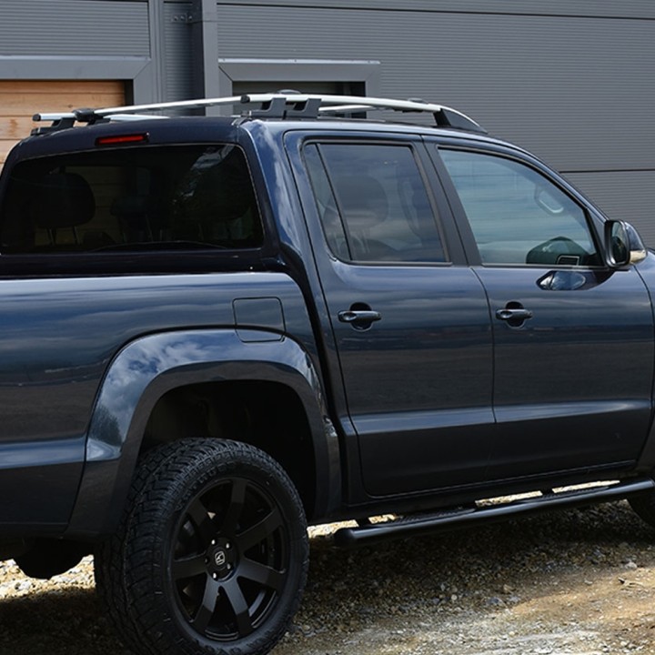 Roof Bars, Trux X-Treme Alloy, Color Silver, Volkswagen Amarok Double Cab 2010 - 2020 - EDK.ro