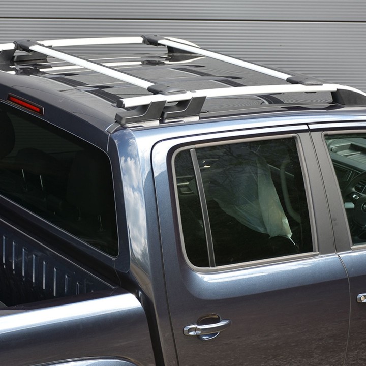 Bare de Plafon, Trux X-Treme Alloy, Culoare Argintiu, Volkswagen Amarok Cabină Dublă 2010 - 2020 - EDK.ro