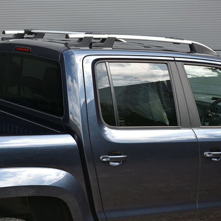 Bare de Plafon, Trux X-Treme Alloy, Culoare Argintiu, Volkswagen Amarok Cabină Dublă 2010 - 2020 - EDK.ro