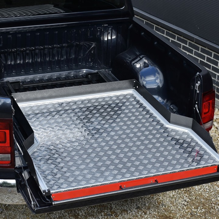 Platformă Glisantă pentru Benă, ProTop Full-Width - Alloy, Volkswagen Amarok Cabină Dublă 2010 - 2020 - EDK.ro