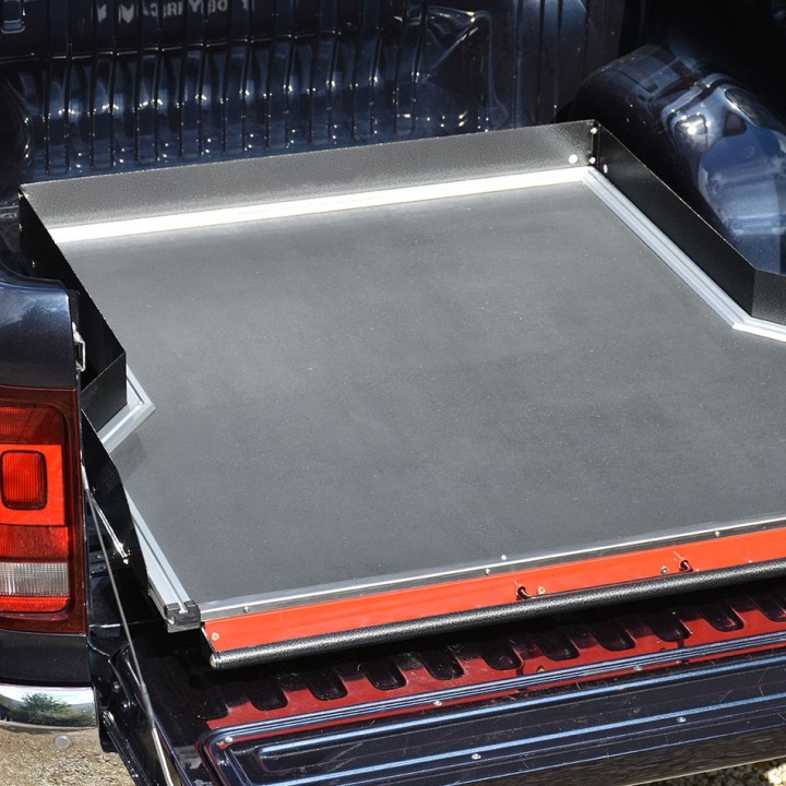 Platformă Glisantă pentru Benă, ProTop Full-Width - Rhino Deck, Volkswagen Amarok Cabină Dublă 2010 - 2020 - EDK.ro