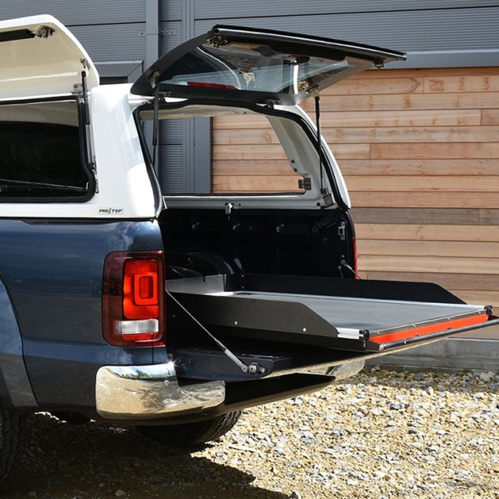 Sliding Bed Tray, ProTop Standard - Rhino Deck, Volkswagen Amarok Double Cab 2010 - 2020 - EDK.ro