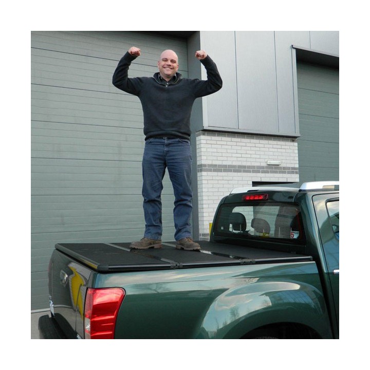 Lid Tonneau Bed Cover, Trux Tri-Fold, Volkswagen Amarok Double Cab 2010 - 2020 - EDK.ro