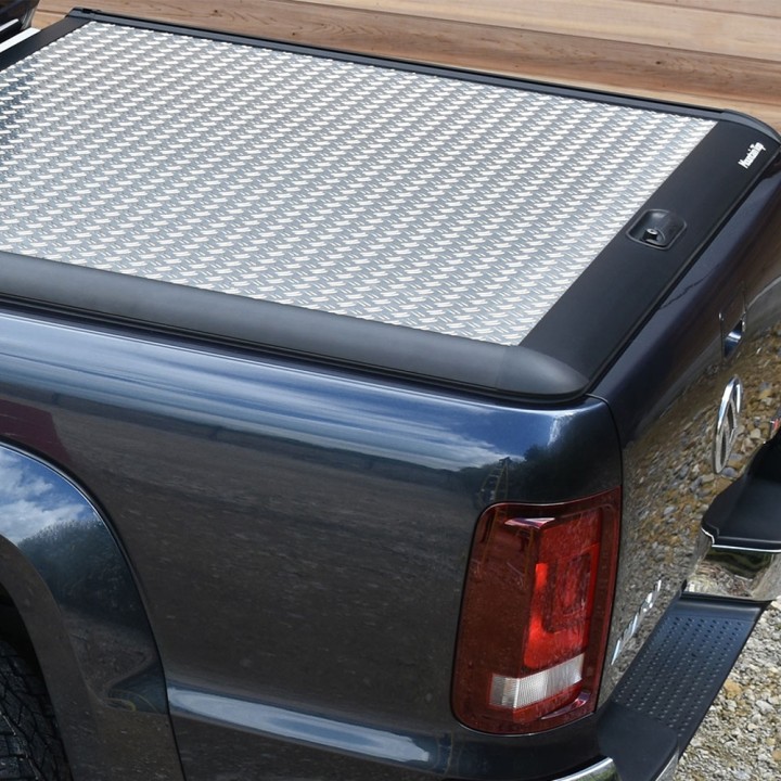 Lid Tonneau Bed Cover, Mountain Top Chequer, Volkswagen Amarok Double Cab 2010 - 2020 - EDK.ro