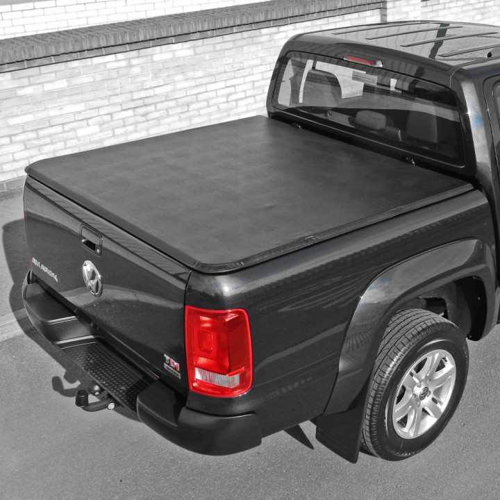 Soft Top Tonneau Bed Cover, Trux Tri-Fold, Volkswagen Amarok Double Cab 2010 - 2020 - EDK.ro