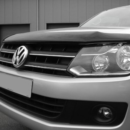 Deflector Capotă, Trux, Culoare Fumuriu Închis, Volkswagen Amarok Cabină Dublă 2010 - 2016 - EDK.ro