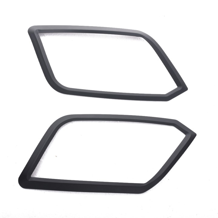 Headlight Covers, Trux, Color Matt Black, Volkswagen Amarok Double Cab 2010 - 2016 - EDK.ro