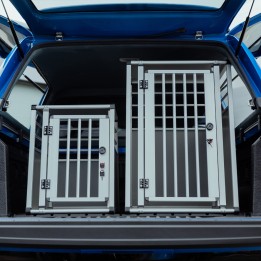Cutie Transport Câini, Trux Lightweight cu Single Uși - 3 Sizes, Volkswagen Amarok Cabină Dublă 2016 - 2019 - EDK.ro