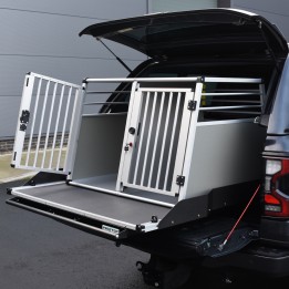 Cutie Transport Câini, Trux Lightweight cu Twin Uși - 3 Sizes, Volkswagen Amarok Cabină Dublă 2016 - 2019 - EDK.ro