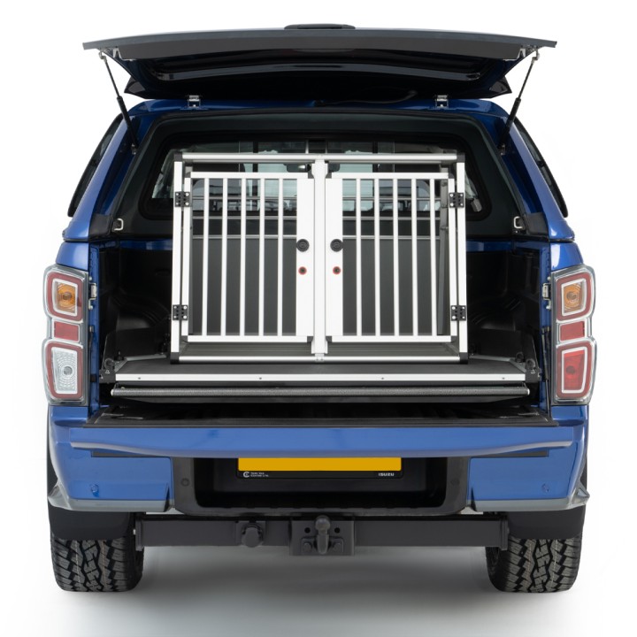 Dog Box, Trux Lightweight with Twin Doors - 3 Sizes, Volkswagen Amarok Limited / Platinum / Stormtrak / Thunder / Tremor / Wildtrak / Wildtrak X / Wolftrak / XL / XLT Double Cab / Extra Cab 2016 - 2019 - EDK.ro