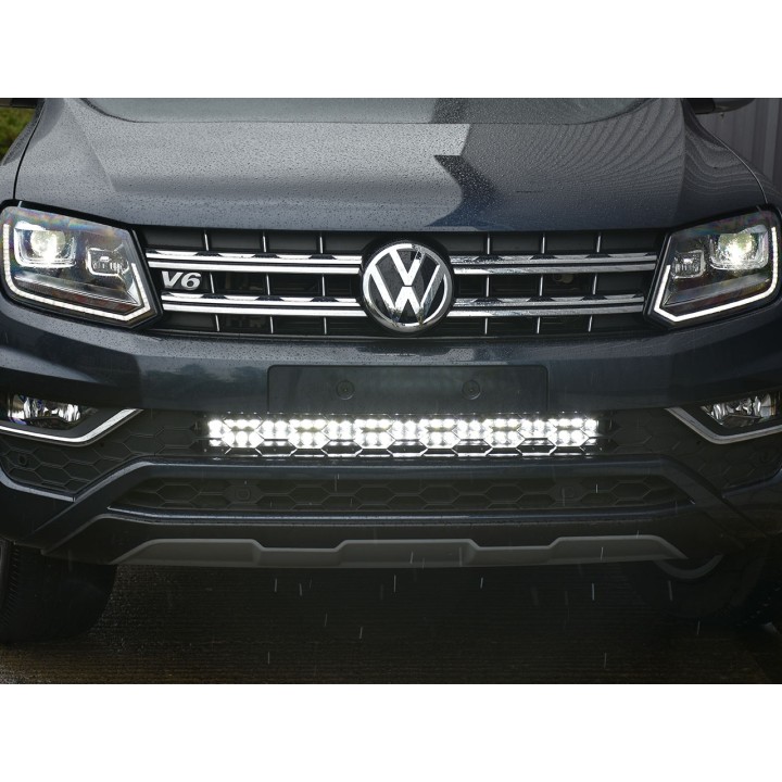 EC Approved LED Projector Integration Kit for Grille, Predator 30", Volkswagen Amarok Double Cab 2017 - 2020 - EDK.ro