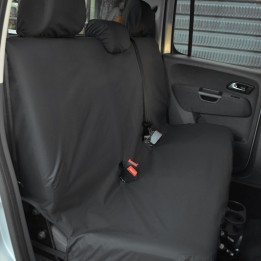 Huse Scaune, Trux Personalizate Impermeabile Spate, Volkswagen Amarok Cabină Dublă 2017 - 2020 - EDK.ro