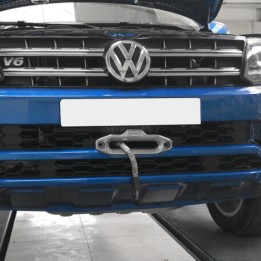 Winch Mounting Plate, Trux V6 - Front Bumper, Volkswagen Amarok Double Cab 2017 - 2020 - EDK.ro