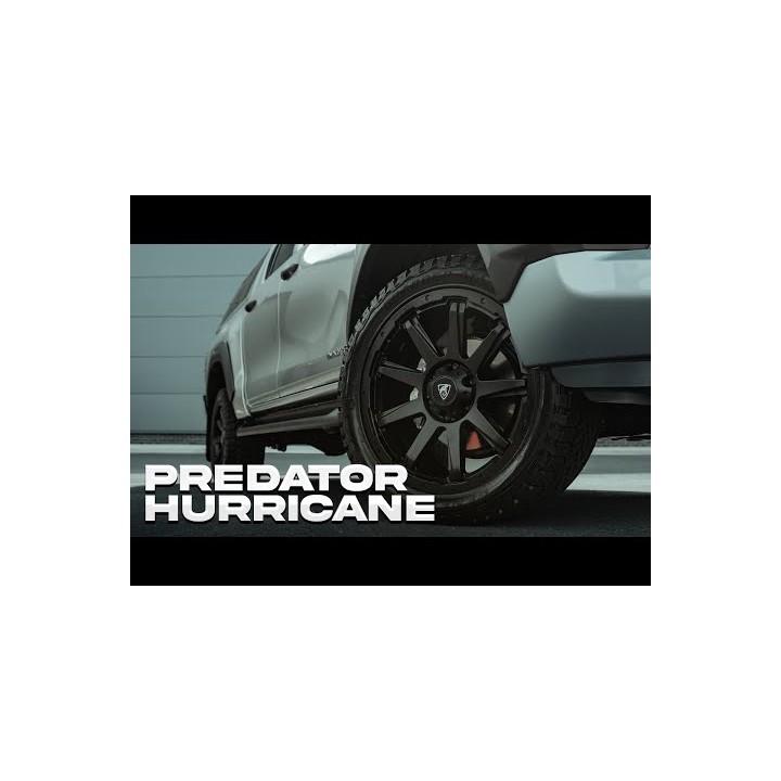Jantă de Aluminiu, Predator HURRICANE, 20", Negru - EDK.ro
